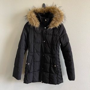 TOMMY HILFIGER Black Coat
